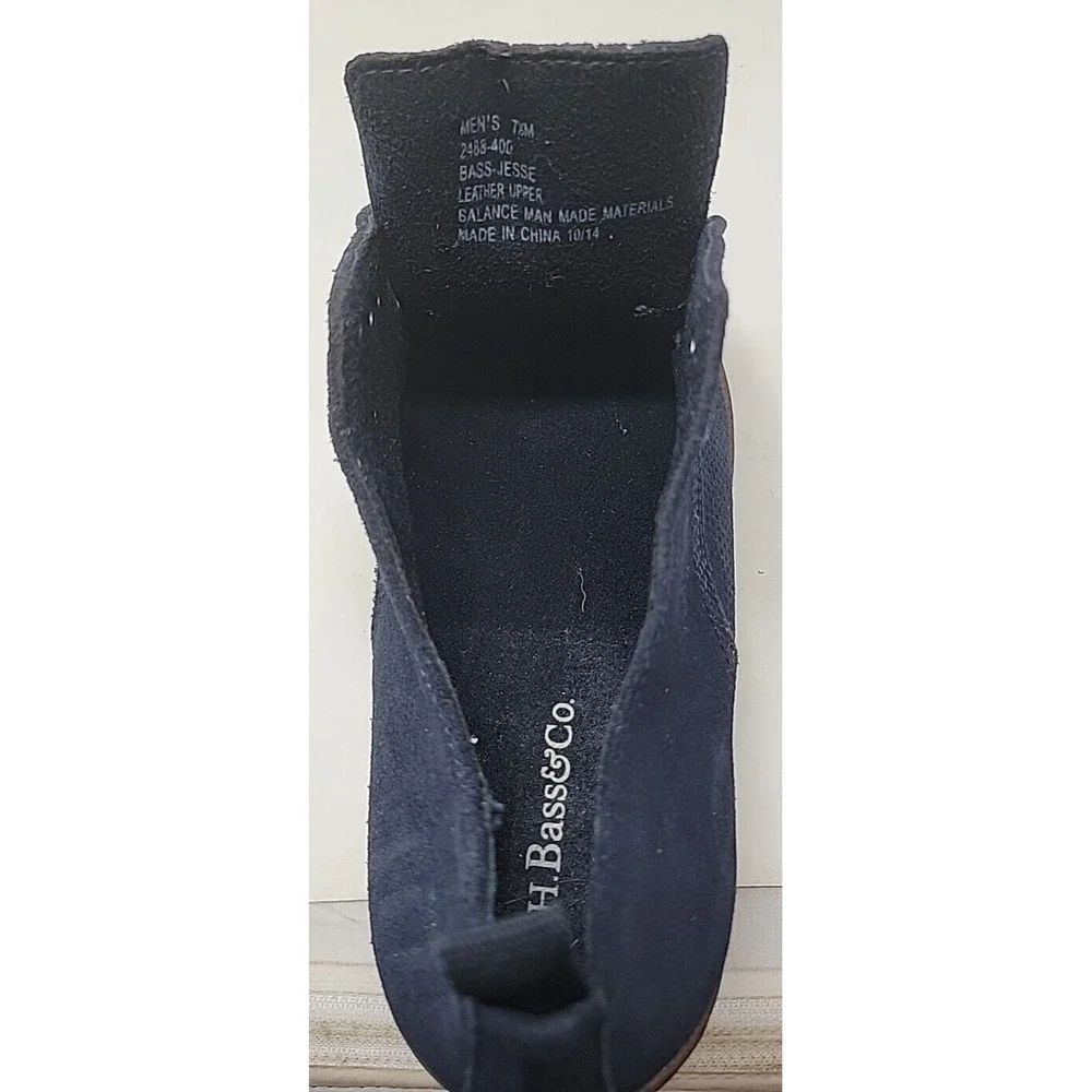 Gh Bass Blue Suede Men's Derby/oxford Casual Shoes Size 7.5 M